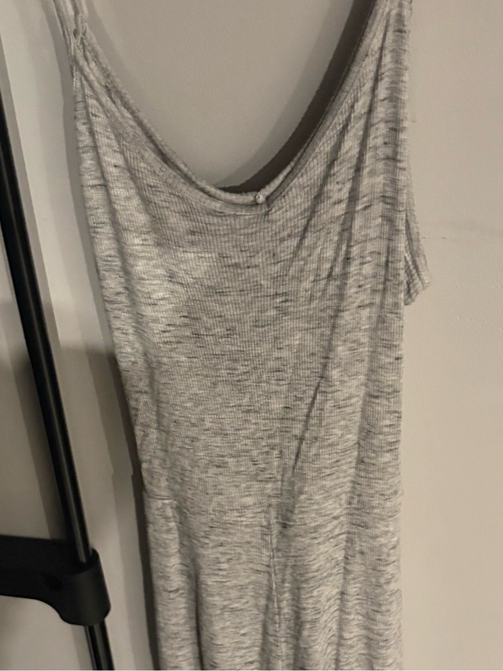 Light Gray Sleeveless Maxi Dress - Brand Unspecified